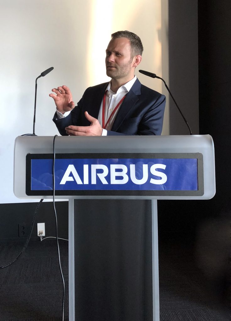 Foto 03: Keynote bei Airbus in Toulouse /Frankreich