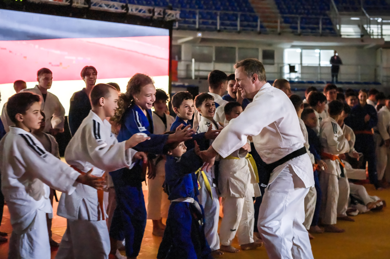Foto 02: Judo Masterclass in Nîs /Serbien